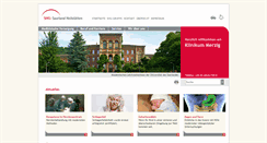 Desktop Screenshot of mzg.shg-kliniken.de